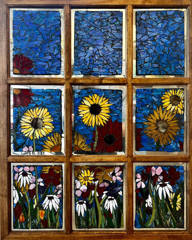 Sunny Garden View Wall Hanging