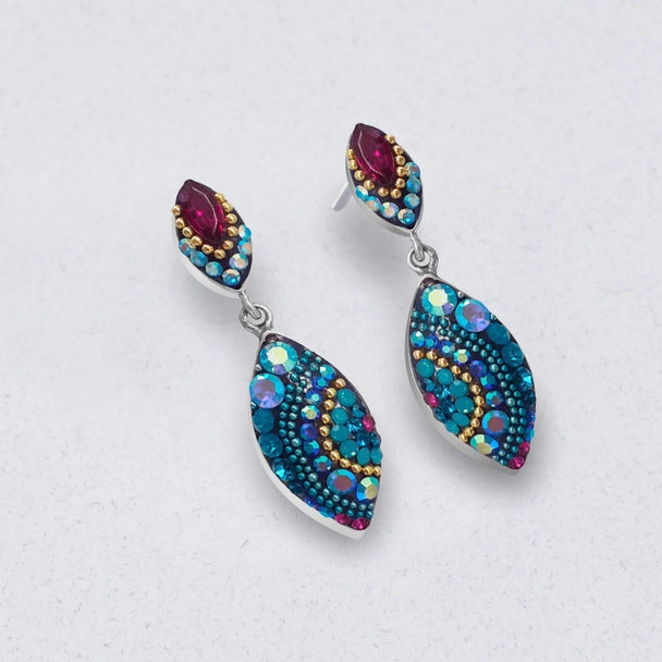 Double Seed Dangle Studs