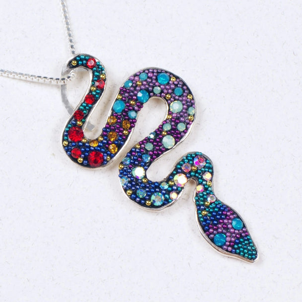 Large Twisting Serpenti Pendant
