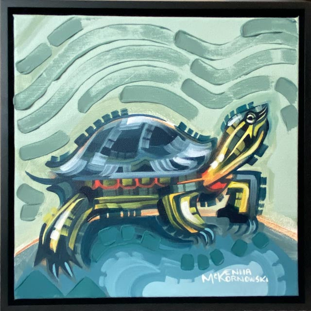 Painted Turtle in the Sun