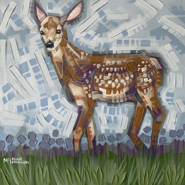 Fawn in the Field