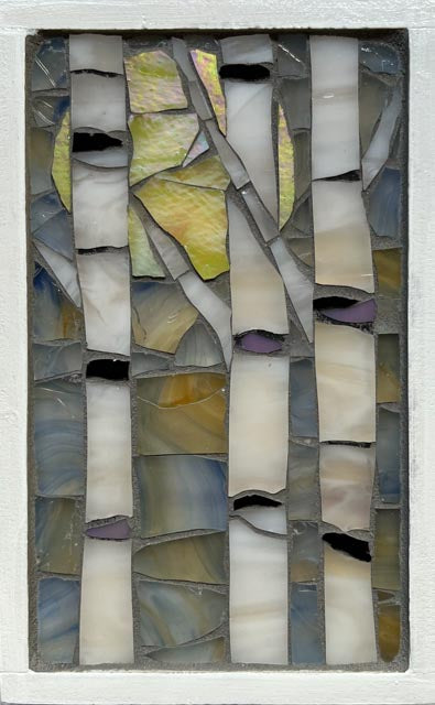 Midday Birches: Door County Postcard