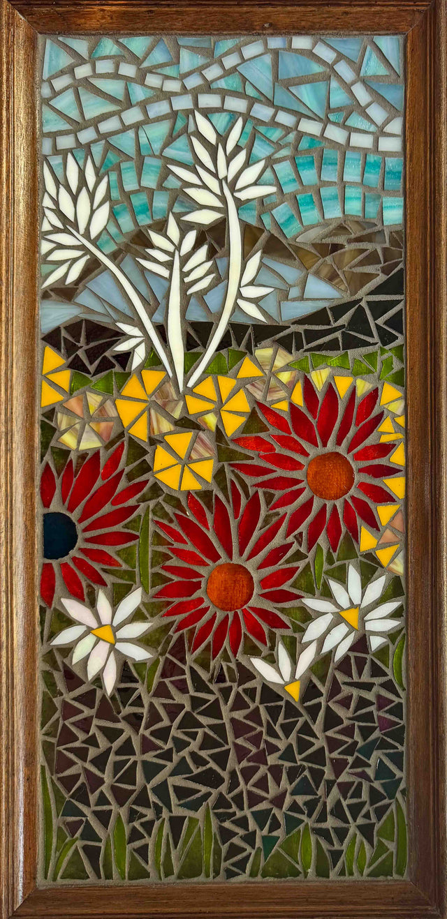 Beautiful View Mosaic Window