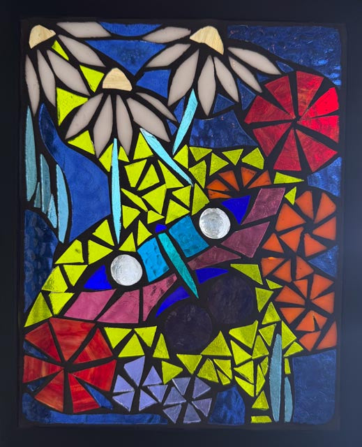 Butterfly Mosaic Window