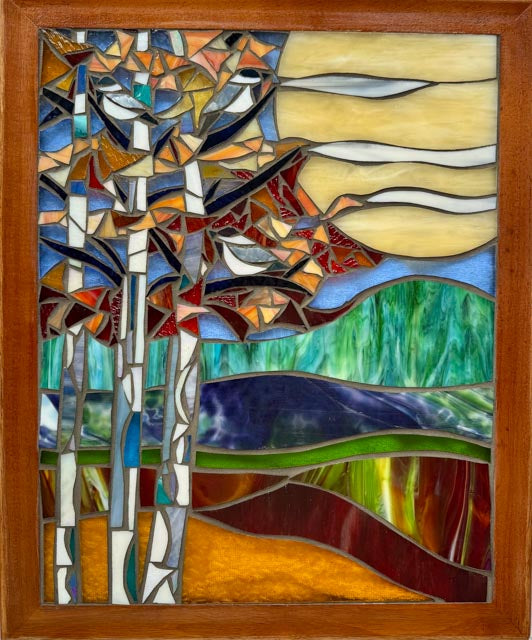 Changing Season Mosaic Window