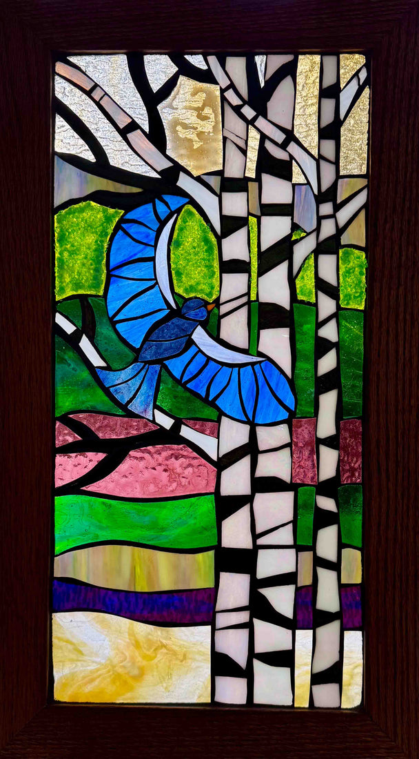 Flying Home Mosaic Window