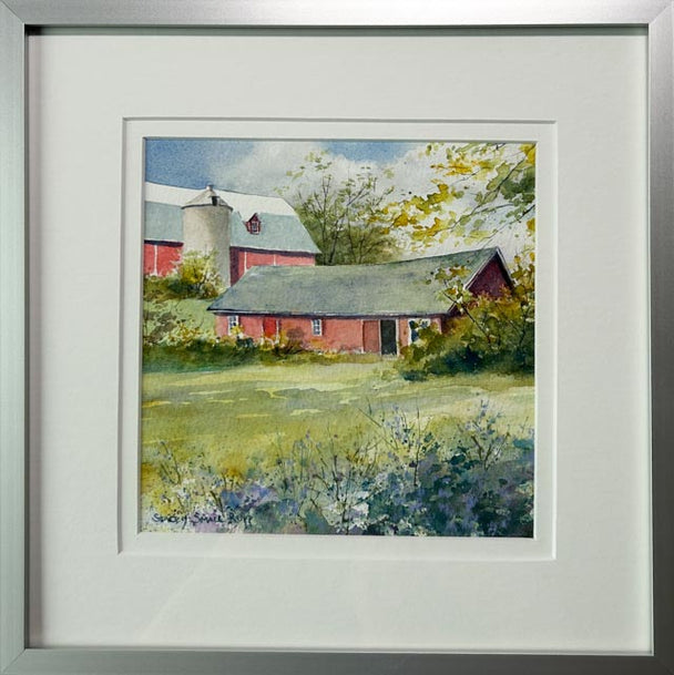 Old Red Barns
