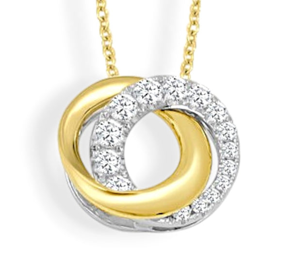 Small Love Halo Pendant Necklace