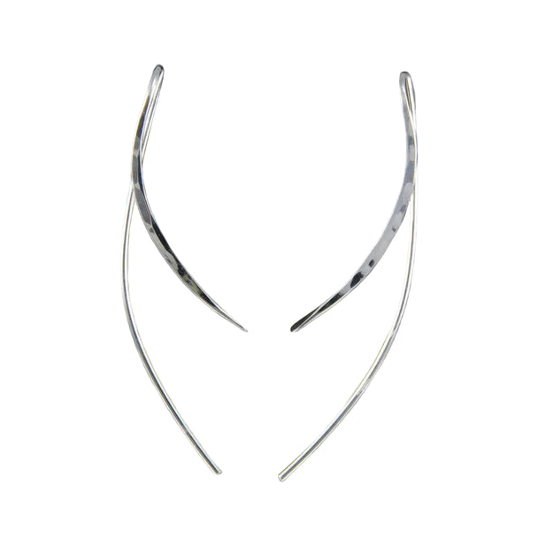 Parenthesis Minimalist Threader Earrings