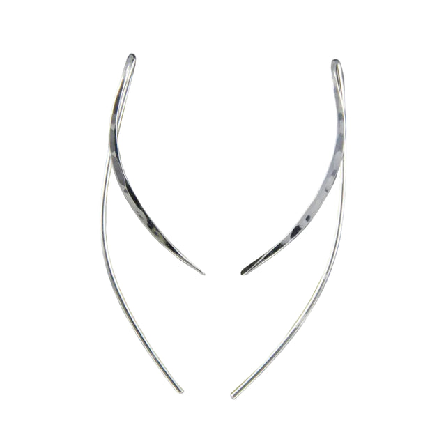 Parenthesis Minimalist Threader Earrings