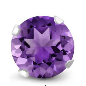Amethyst Studs