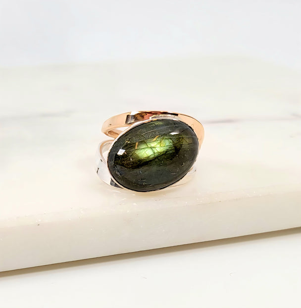 Labradorite Ring