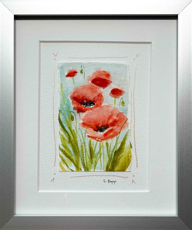 Poppies Framed Card #4