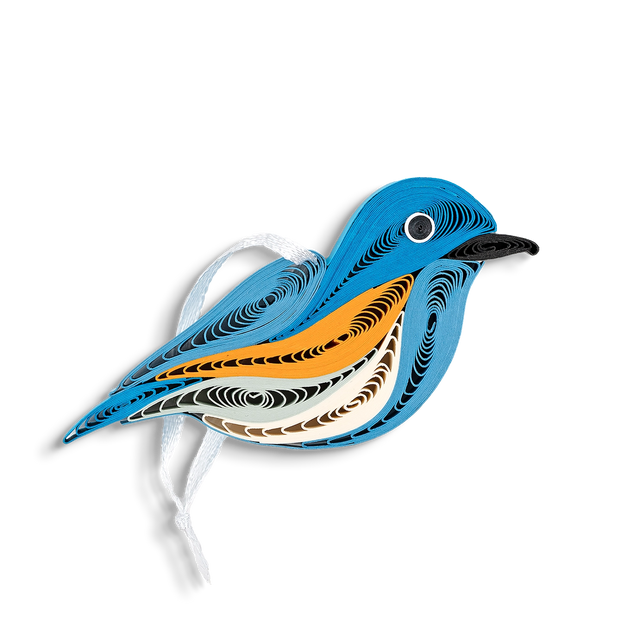 Quilled Bird Ornaments