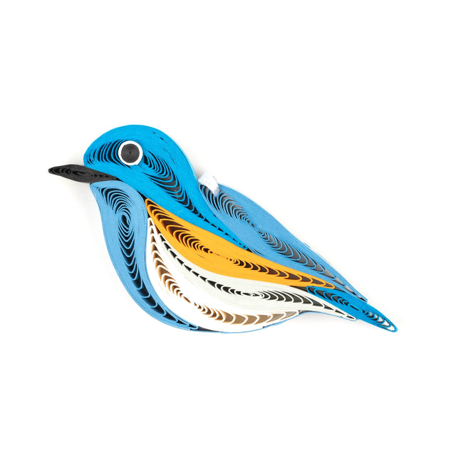 Quilled Bluebird Ornament