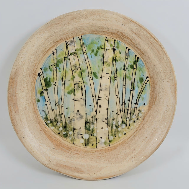 7" Spring Birch Plate