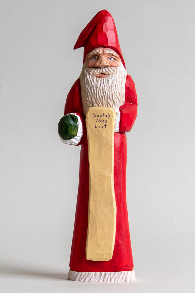 Santa With List