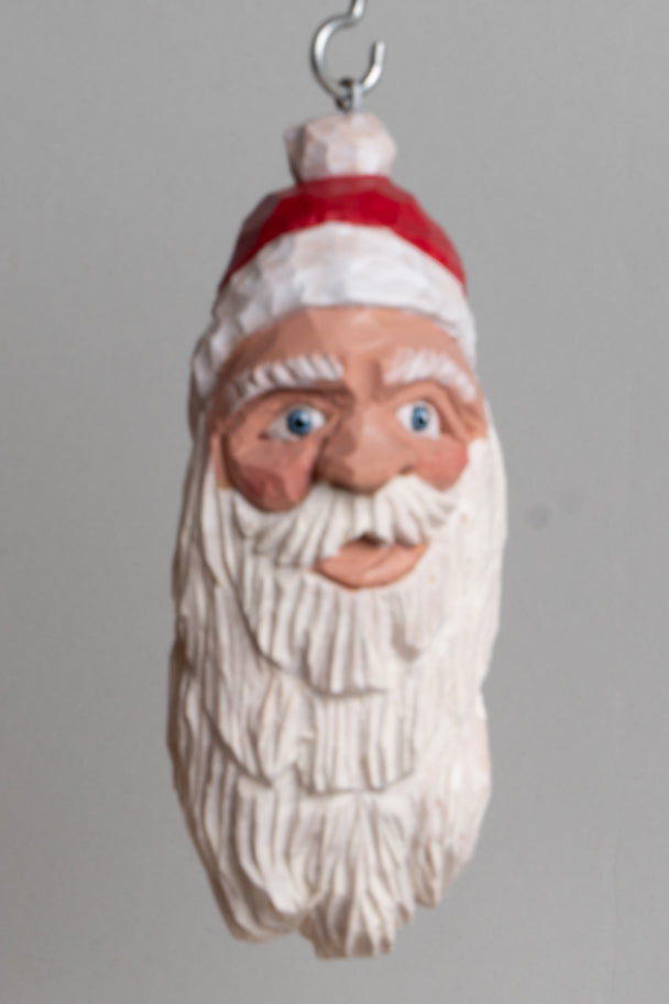 Layered Beard Santa Ornament