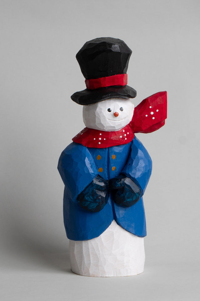 Snowman with Scarf