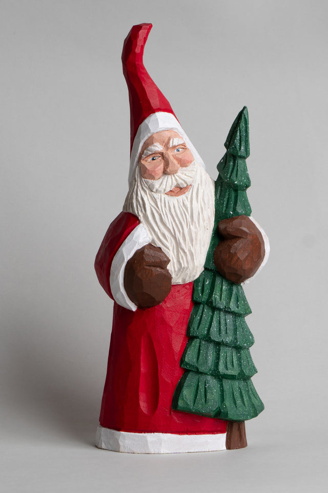 Santa with Tree