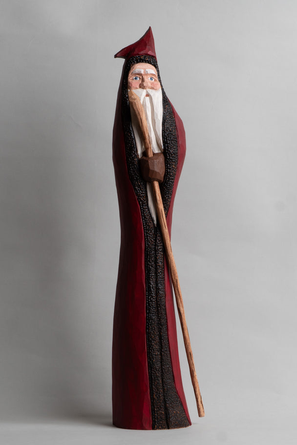 Tall Santa with Staff
