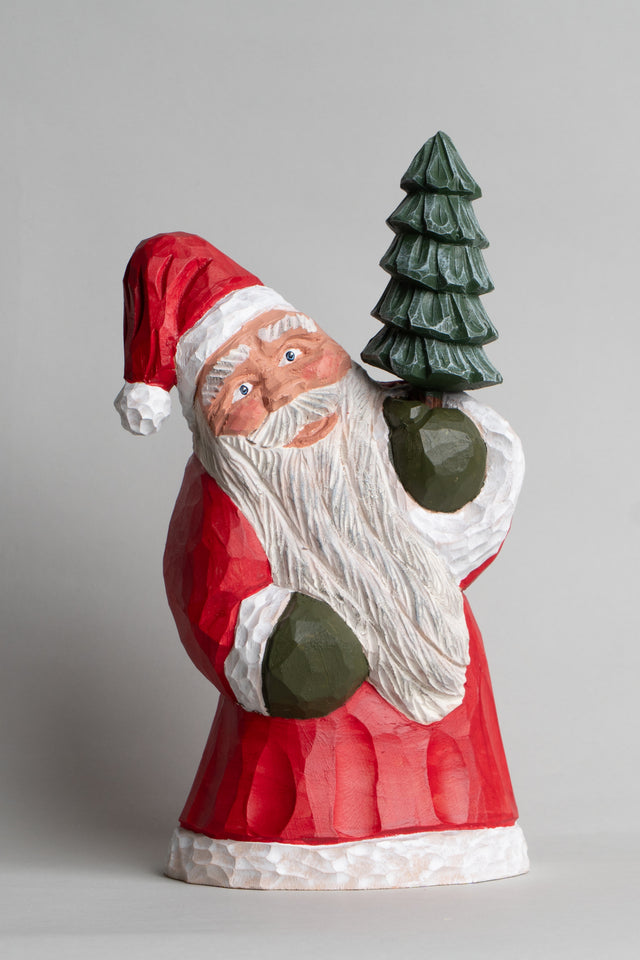 Santa with Tree