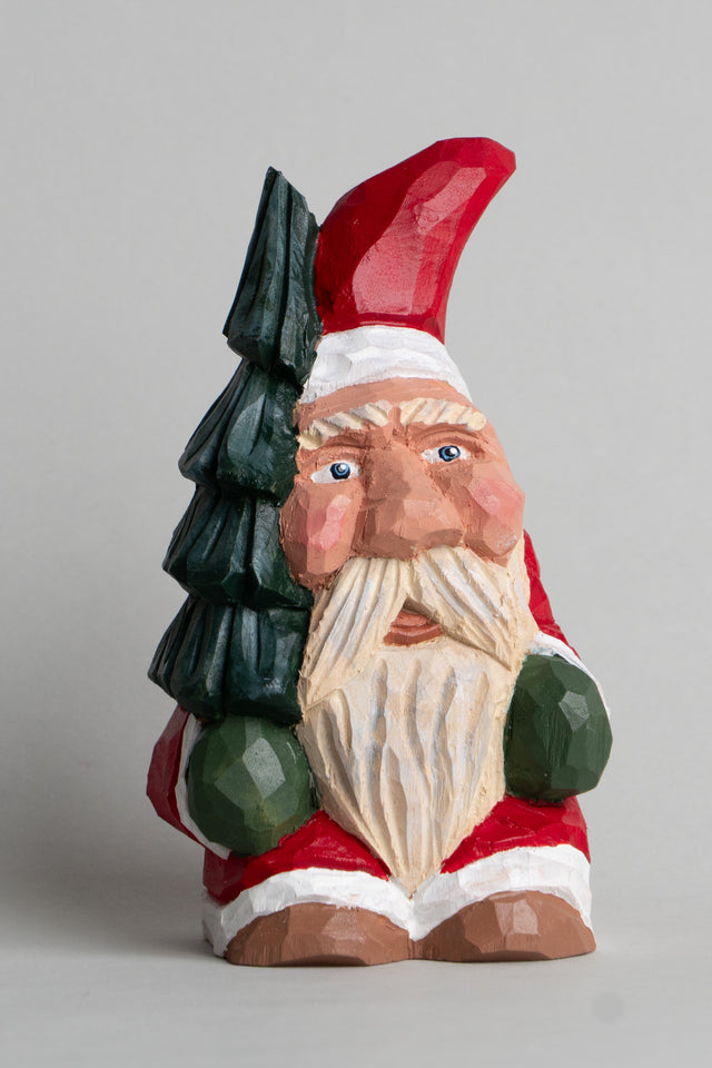 Santa with Tree