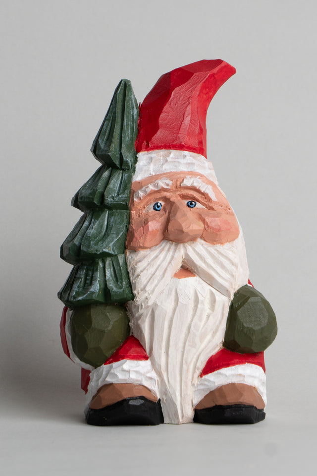 Santa with Tree