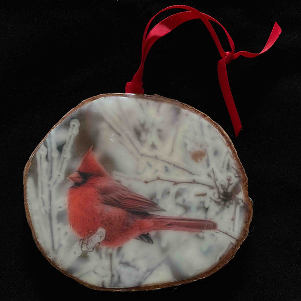 Cardinal Ornament II