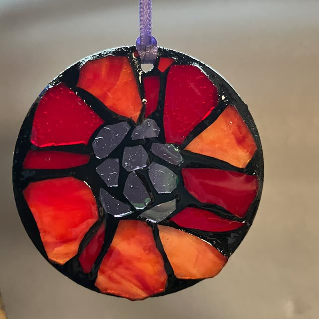 Red Flower I Ornament