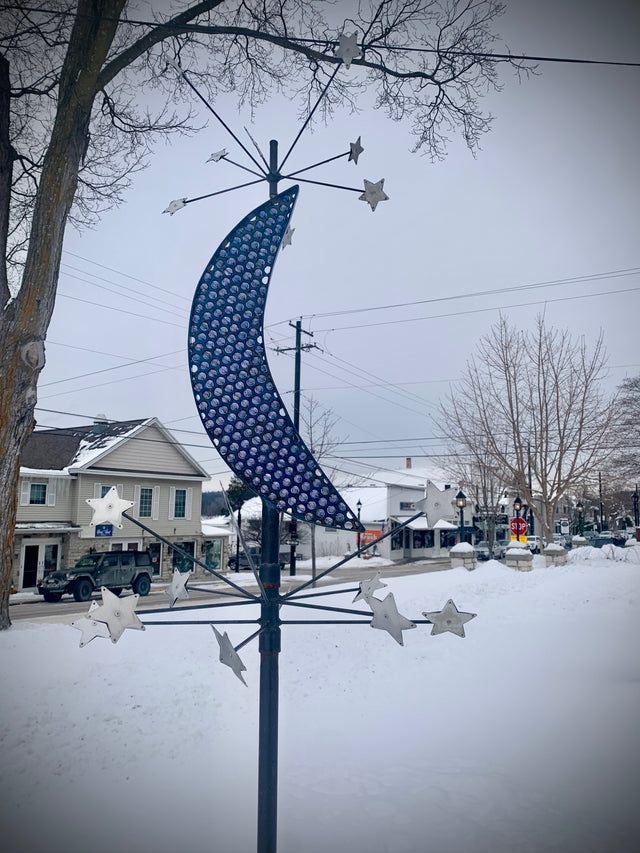 Blue Moon Kinetic Sculpture