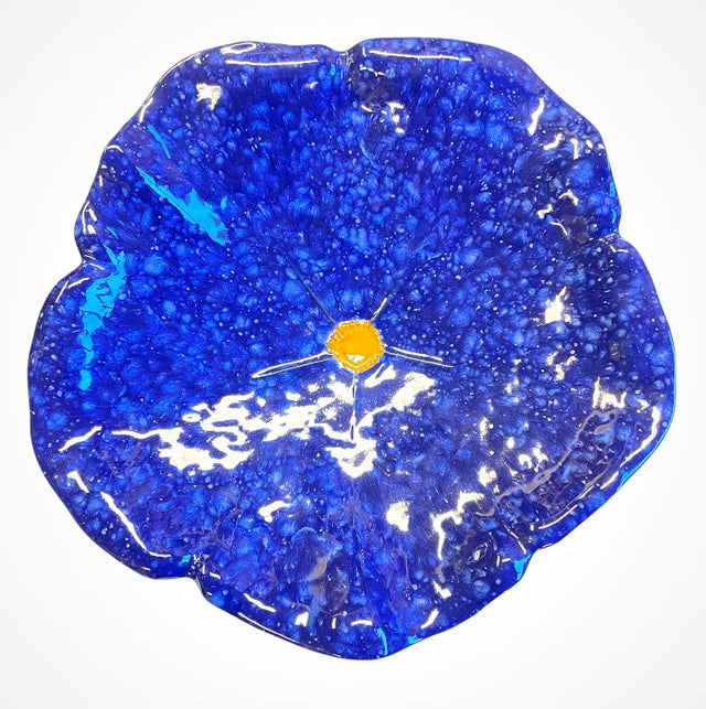Navy Petunia Bird Bath Bowl
