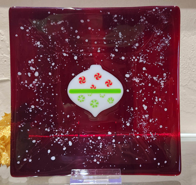 Celebrate: Fused Glass Plate