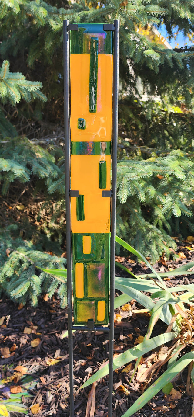 "Go Pack" Outdoor Garden Stake