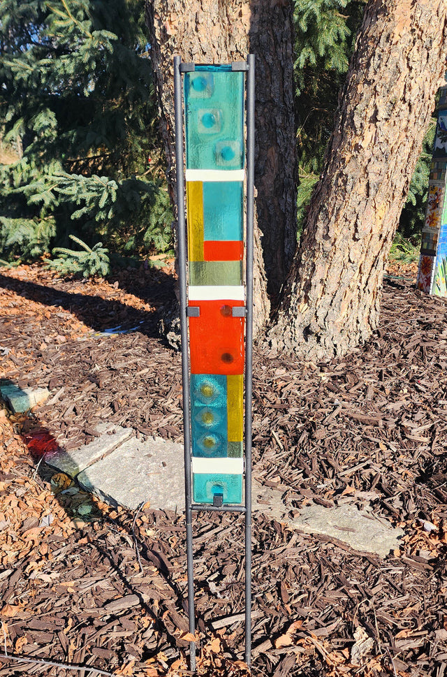 "New Math" Outdoor Garden Stake