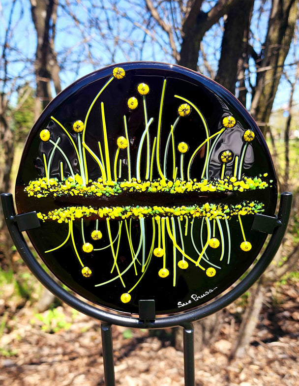 "Beautiful Illusion" Outdoor Garden Stake