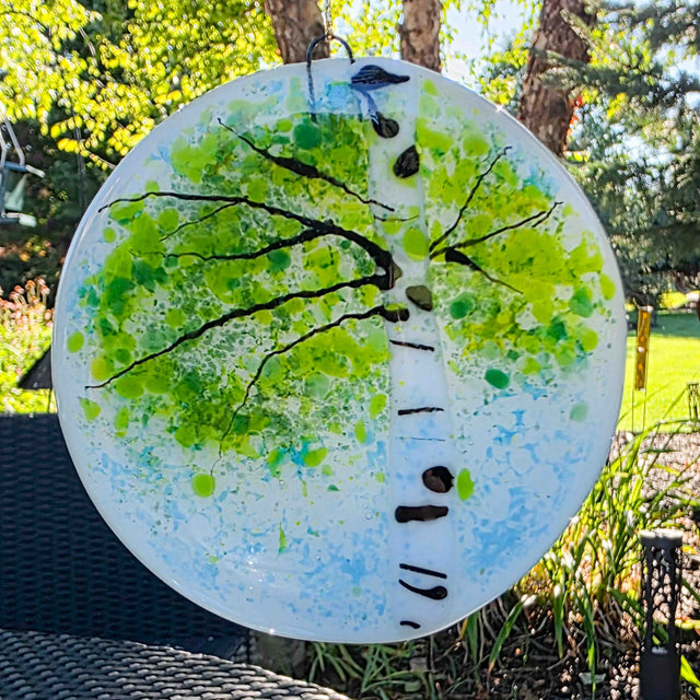 Birch Ornament IX