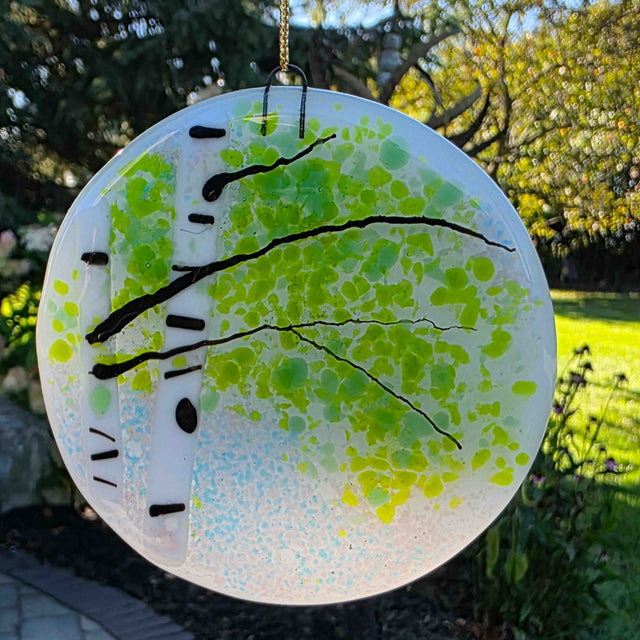 Birch Ornament XII