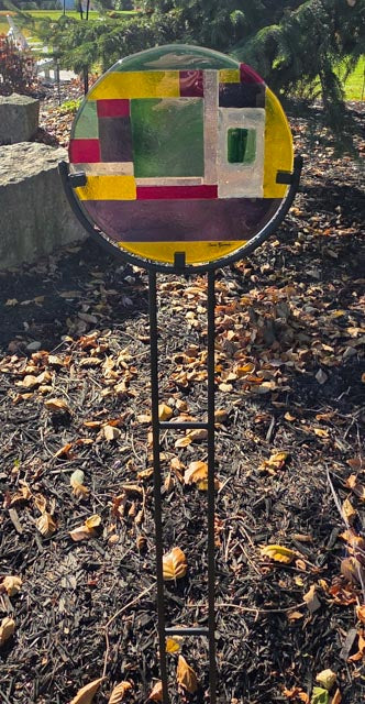 The Suncatcher's Quilt Outdoor Sculpture