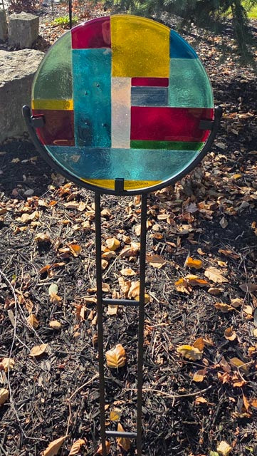 Prism Patchwork Outdoor Sculpture