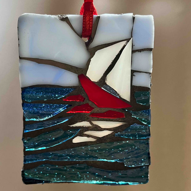 ONLINE ONLY Sailboat II Ornament