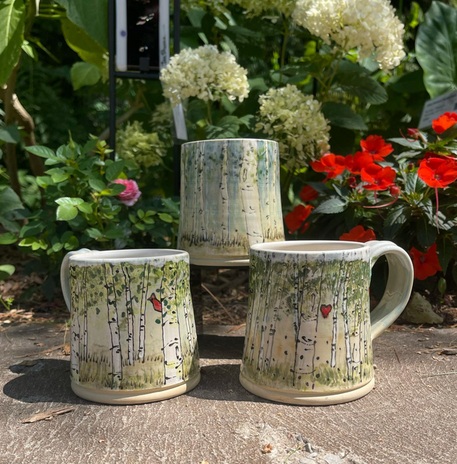 Birch Tree Mug Collection