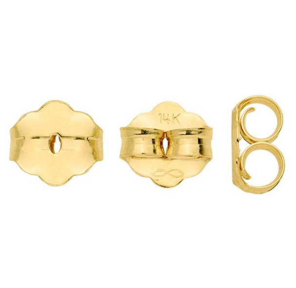 14 Solid Yellow Gold Ear Nut