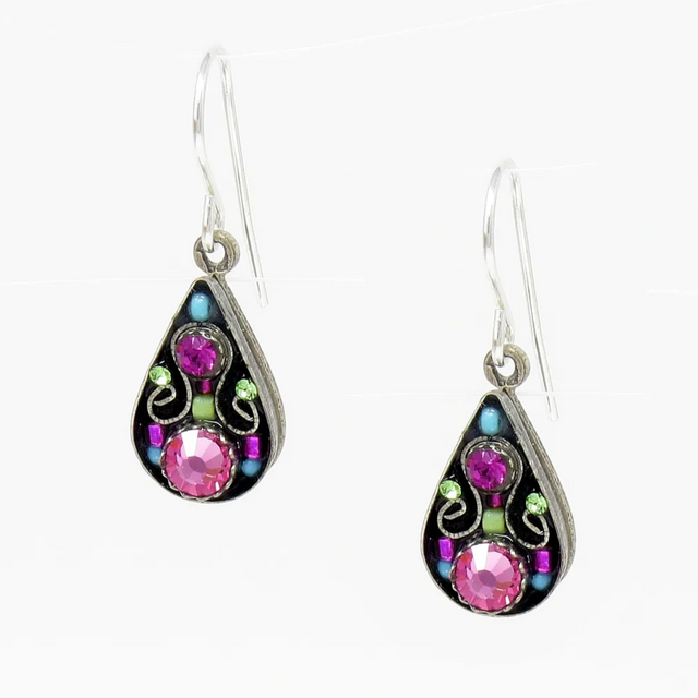 Arabesque Small Drop Earrings