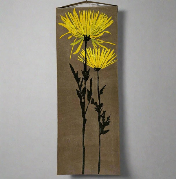 Yellow Mum Wall Hanging