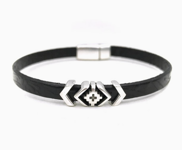 Black Rhombus Bracelet