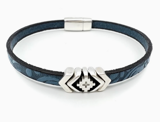 Denim Rhombus Bracelet