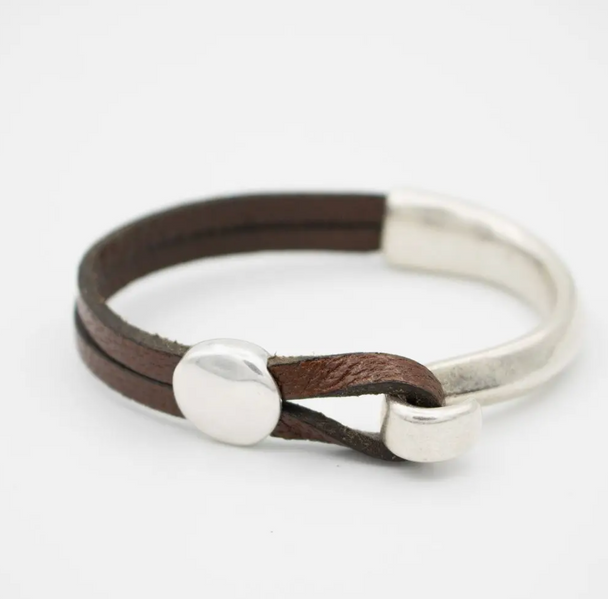 Brown Pebble Bracelet