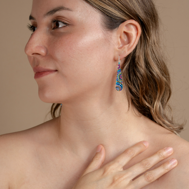 Convex Drop Earrings