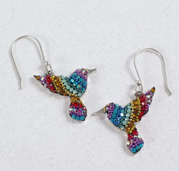 Hummingbird Drop Earrings